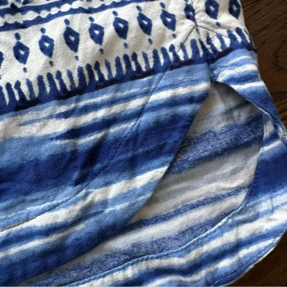 beachlunchlounge summer dress Blue and White Sleeveless Summer Dress - Picture 3 of 14